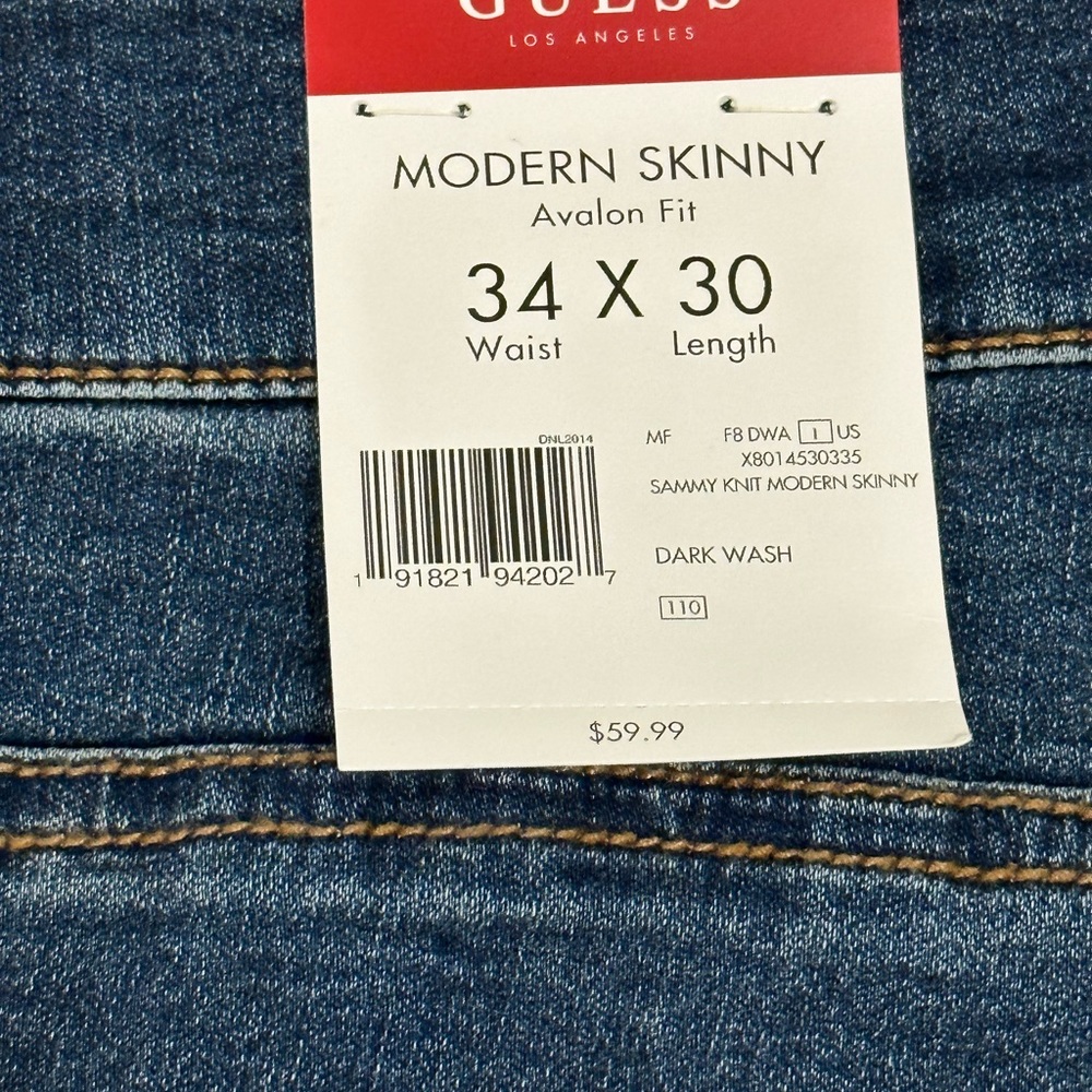 Guess Modern Skinny Avalon Fit Jeans - Picture 9 of 10